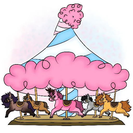 Cotton Candy Carousel